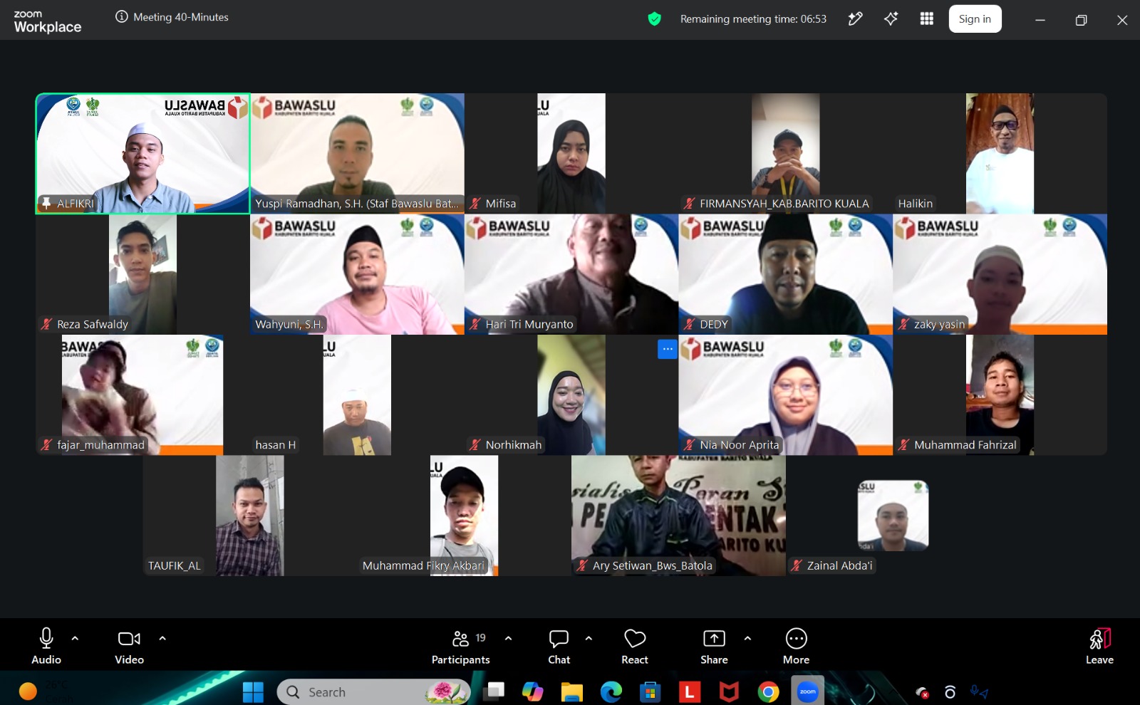 Dokumentasi kegiatan