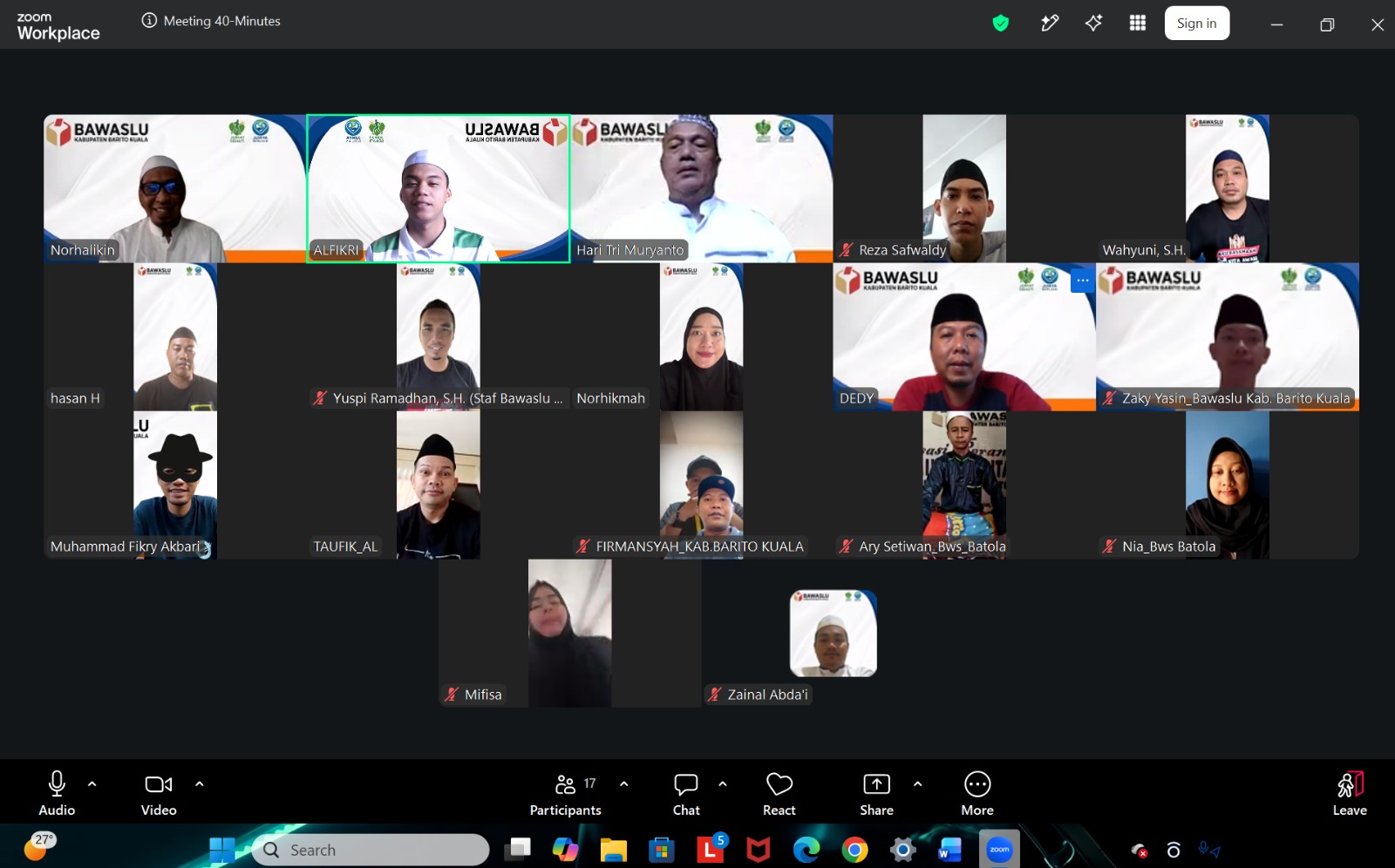 Dokumentasi kegiatan