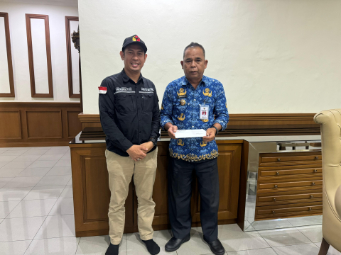 Penyerahan surat ke PJ Batola