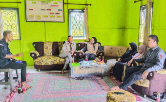 Panwaslu Kecamatan Tamban Pantau Pembentukan Posko DPTb di 4 Desa